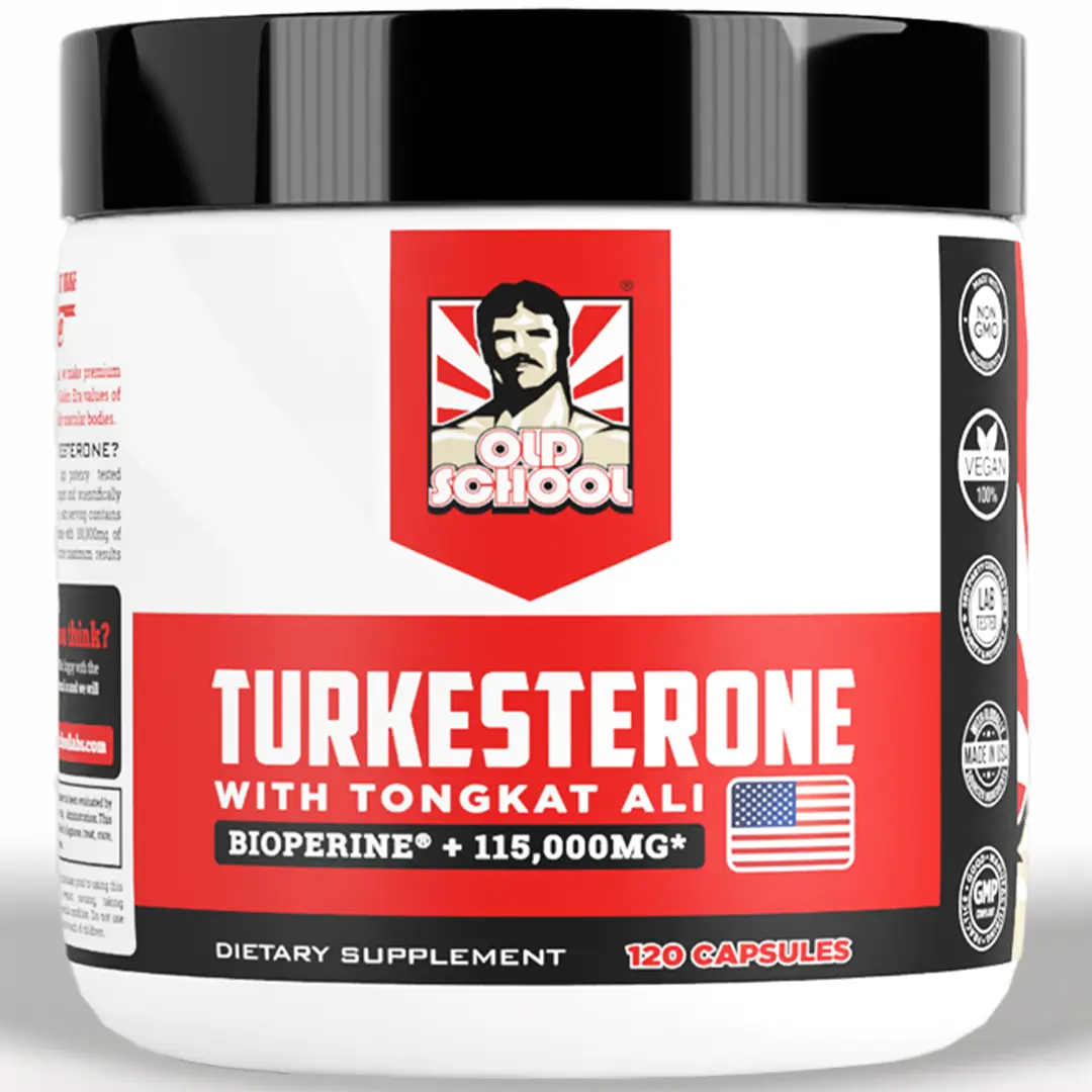 Old School Labs Turkesterone 115000mg Natural Fitness & Recovery Supplement Capsule Old School Labs Turkesterone 115000mg Natural Fitness & Recovery Supplement Capsule