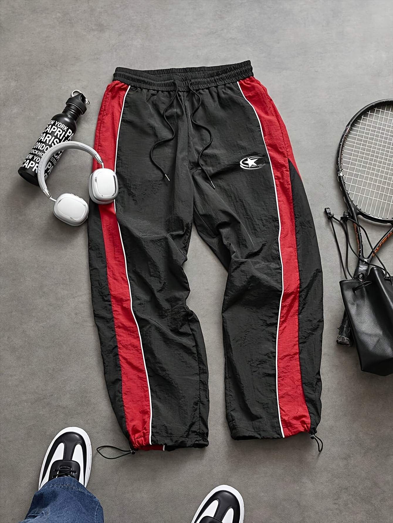 Noctra Spliced Casual Pants