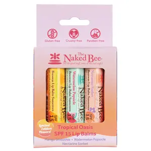 Tropical Oasis SPF 15 Lip Balm Trio