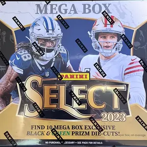 2023 Panini Select Football Mega Box NFL Trading Cards
