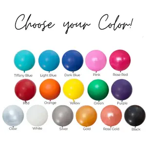 balloons 36 inch Huge Latex Balloon 15 Color Jumbo Big Floating Party Decoration Red Pink White Gold Silver Black Colorful Christmas Pack christmas decorations christmas balloon golden round helium