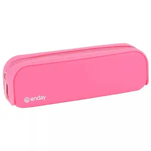 Enday Silicon Pencil Case, Silicon Pencil Pouch Aesthetic, Cute Pencil Pouch, Small Pencil Pouch, Portable Small Pencil Case