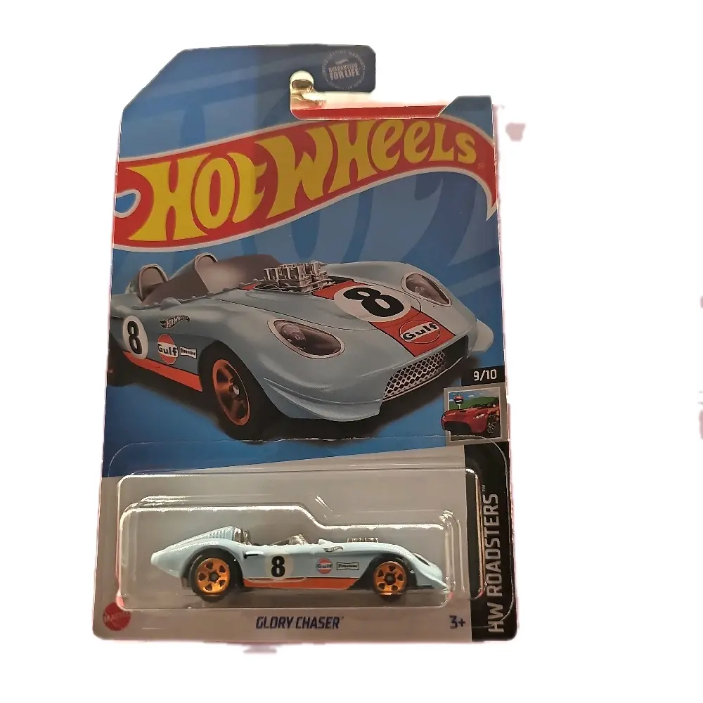 Hot Wheels Glory Chaser Diecast Car - 8/10 Series HW Roadsters - Collectible Toy Vehicle for Kids and Collectors