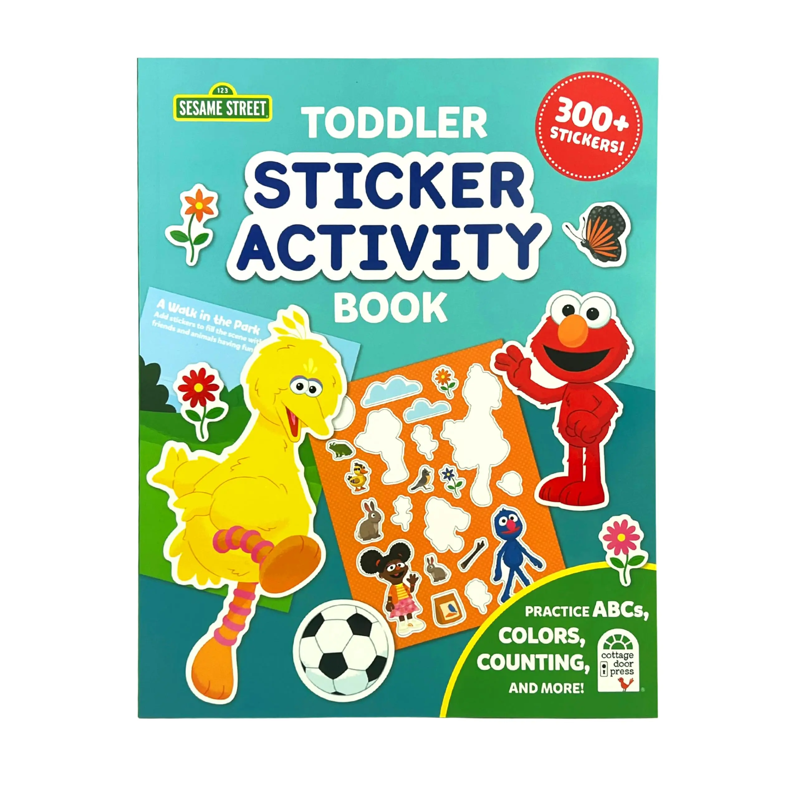 Sesame Street Toddler Sticker Activity Book -- Barry Goldberg - Paperback