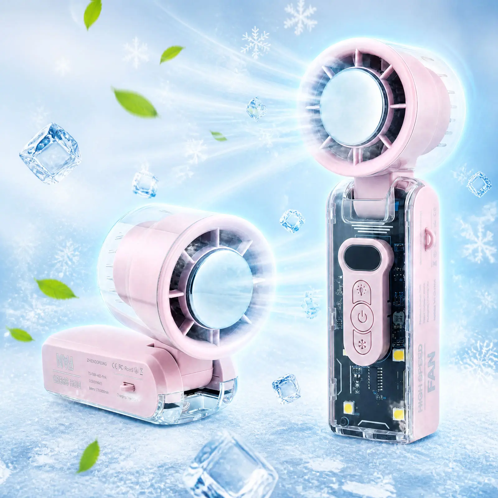 Beat 60°F Days With This Tiny But Powerful Ice Cooler Fan