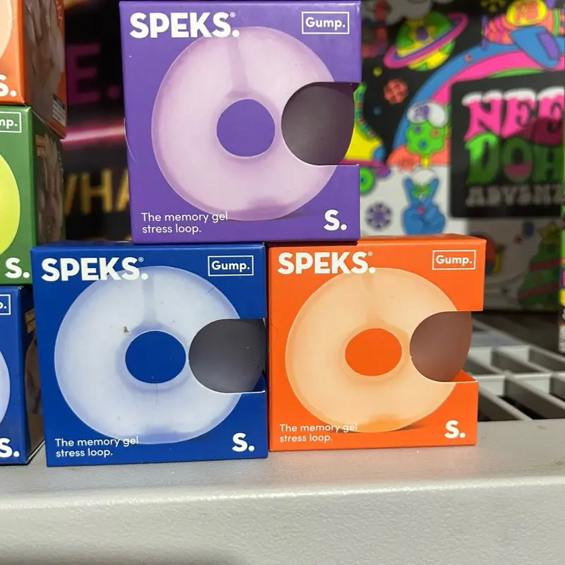 Spek donut stress toy for adults.