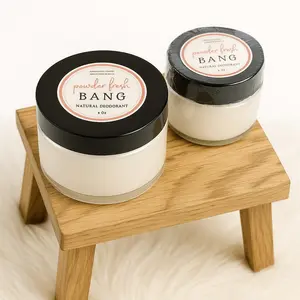 BANG Natural Deodorant - 4 oz Natural Formula for Effective Odor Control & Easy Application - Gentle & Safe for Daily Use