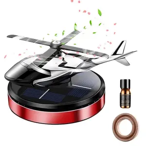 car freshener scent dragon Solar Rotating Car Air Freshener Helicopter Car Aromatherapy Long Lasting Fragrance Rotating Solar Aromatherapy Oil Diffuser Chauffeur Scented Mini Portable scented  fresheners kuromi  car  accessories