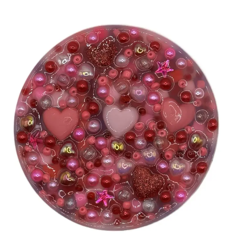Hearts Galore Silicone Picky Pad for Anxiety ADHD Skin Picking Stress Relief Fidget Toy Unisex