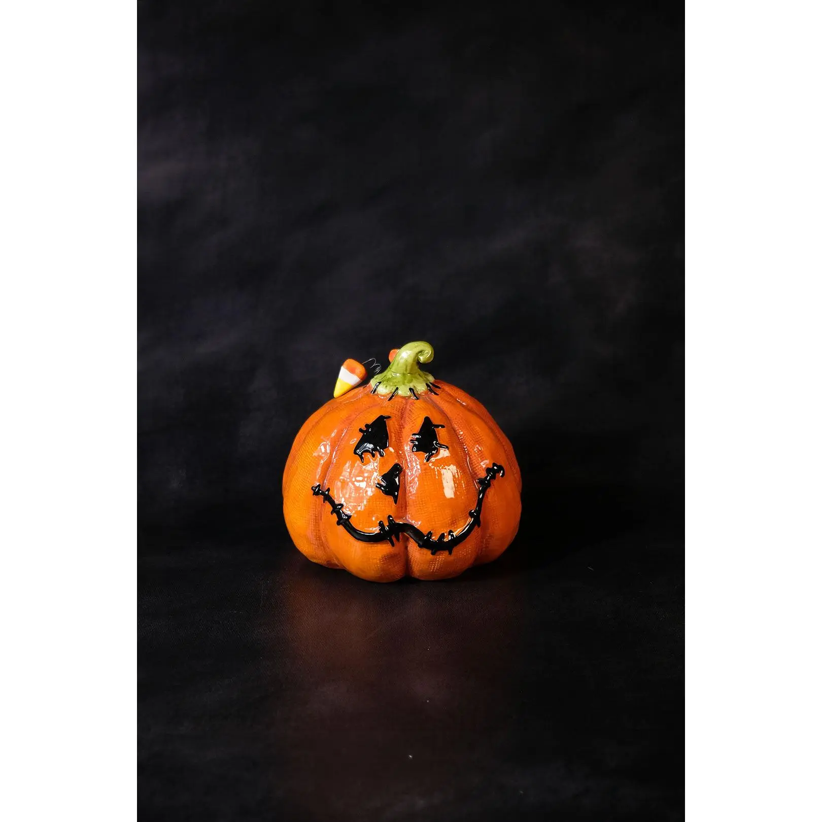 Table Top Stitched Medium Pumpkin