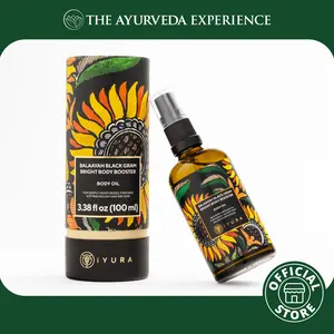 Balaayah Black Gram Bright Body Booster - With Sweet & Citrusy Aroma of Jasmine, Cardamom, Orange and Lemongrass