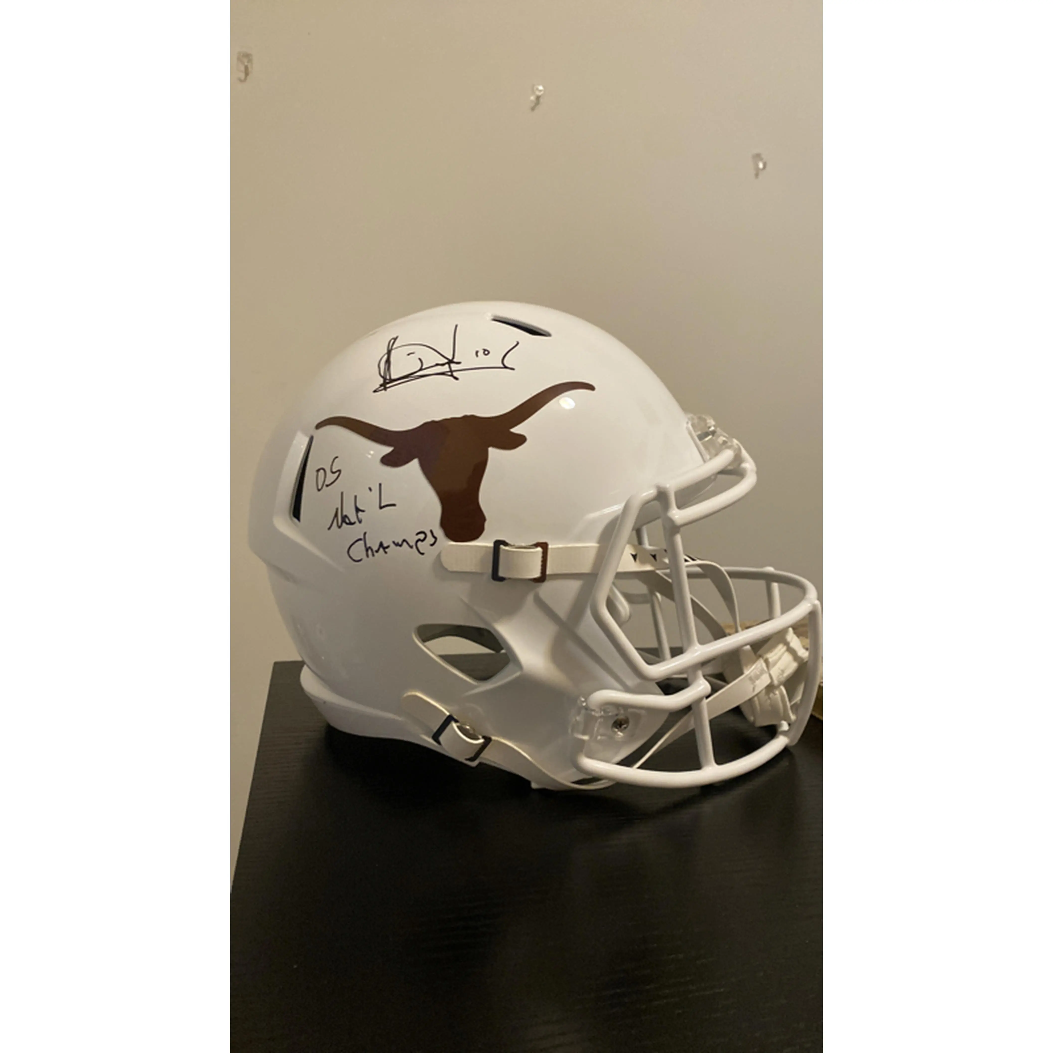 Vince Young Signed Texas Longhorns Helmet - Authentic Autograph FULL SIZE