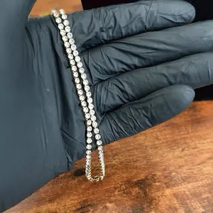 Dennis Hawan 18k 304 Stainless Steel Tennis Chain