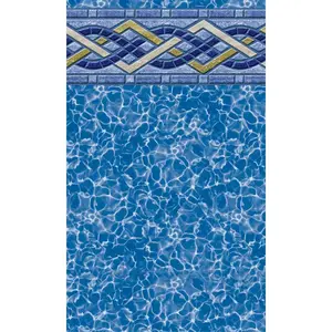 GLI Pool Products  15 x 30 ft. Oval Brighton Prism 52 in. Uni-Bead Above Ground Pool Liner
