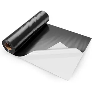 VEVOR 10 Mil Plastic Sheeting Heavy Duty 20'x 100', Thick Plastic Sheeting Roll, Plastic Drop Cloth Painters Tarp, Polyethylene Covering for Crawl Space Vapor Barrier, Multi-Purpose, BlackVEVOR Super Brand Day