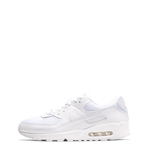 Mens Nike Air Max 90 WhiteWhiteWhiteWolf Grey CN8490 100