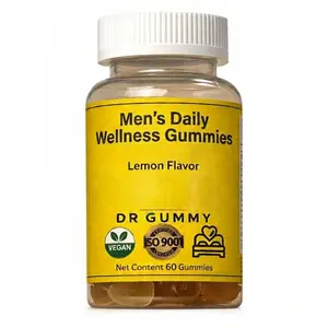 Men’s Daily Wellness Gummies | Energy & Vitality Support Formula | Vegan Supplement
