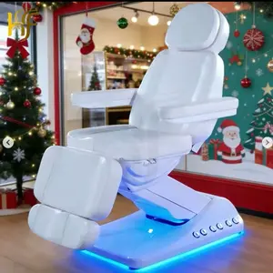 Modern Salon Hydraulic Massage Curved Recliner Tattoo Electric Beauty Lash Bed Facial Spa Massage Waxing chair