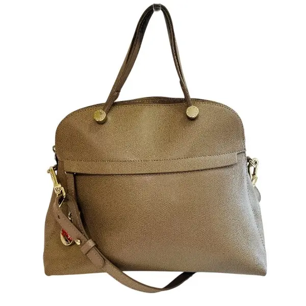 Pre-owned FURLA Others Shoulder Bags Leather Handbag