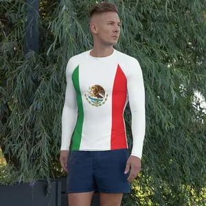 Mexico Men's Rash Guard