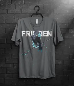 Premium Anime T-shirt, Frieren Anime T Shirt, Sousou No Frieren Tee, Anime Lover Clothing, Manga Aesthetic Streetwear, Dawank Model No_ 0228 -