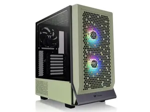 Thermaltake Ceres 300 Series Ceres 300 TG ARGB Matcha Green SPCC E-ATX Mid Tower Case