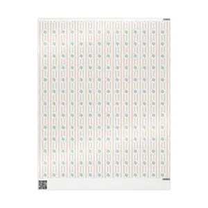 Pink Stripe Hydrangea Gift Wrap Papers
