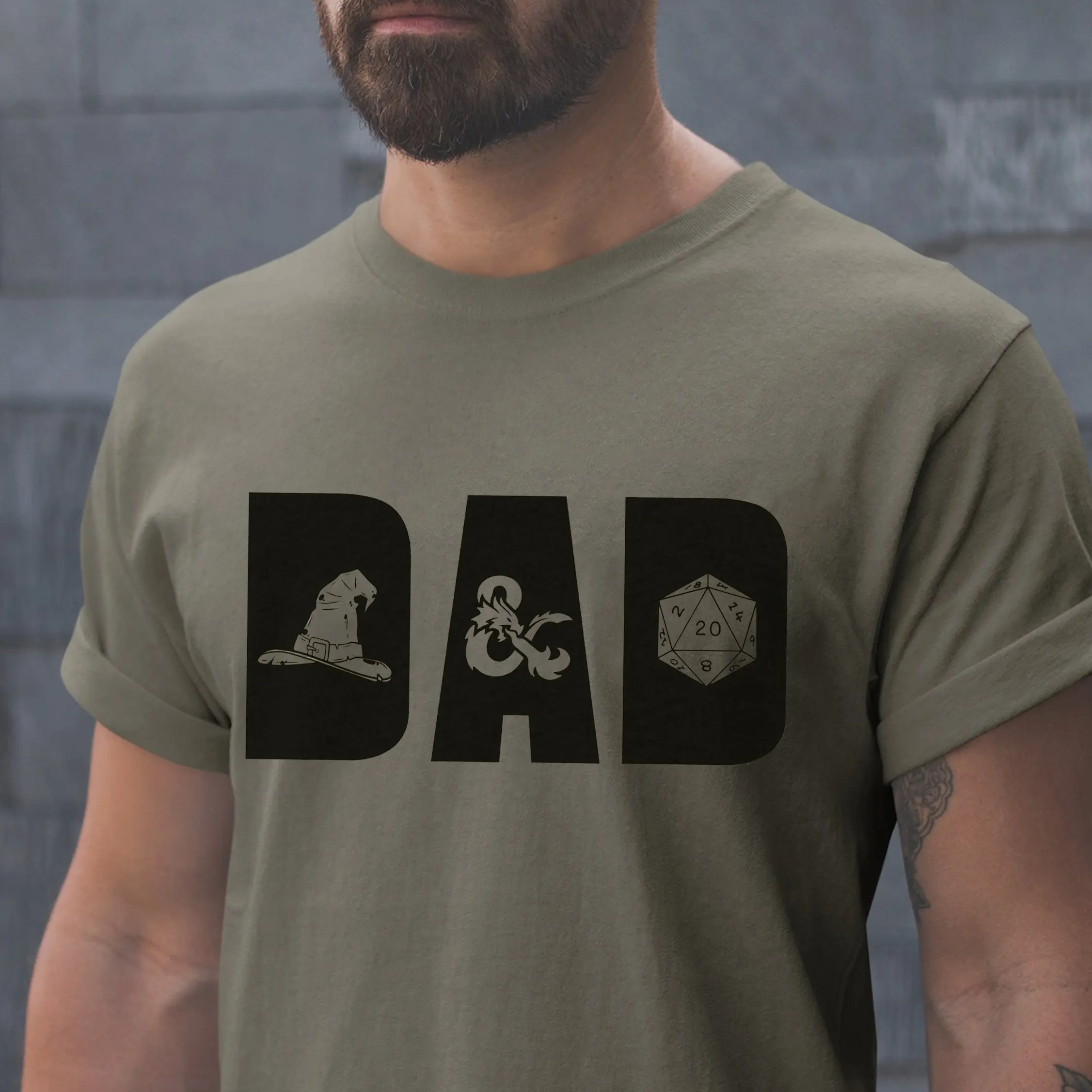 D&D Dad Tshirt Dunge0ns and Drag0ns Dad Shirt, Gift for Fathers Day Gift for Husband, Present Dungeon Master Cool Dad Sweatshirt