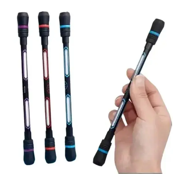3pcs Cool Internet-Popular Fidget Spinning Pens Aesthetic Pens College Student Pen