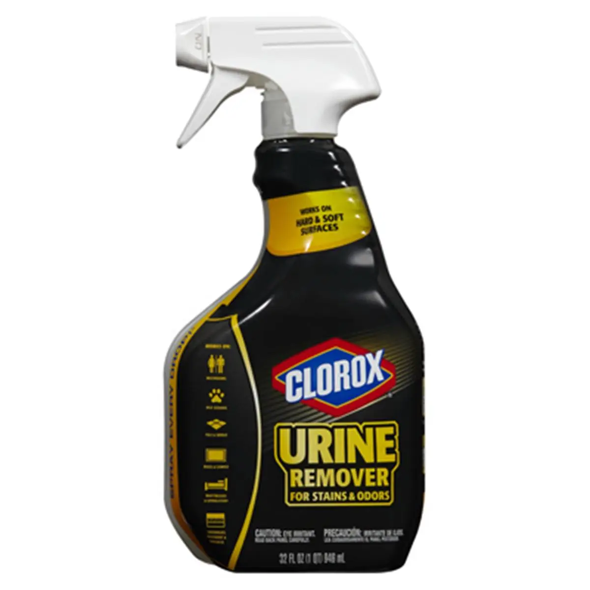 Clorox 31325 Urine Stain & Odor Remover, 32 oz, Pet-Focused Urine Odor Eliminator with Removal Technology