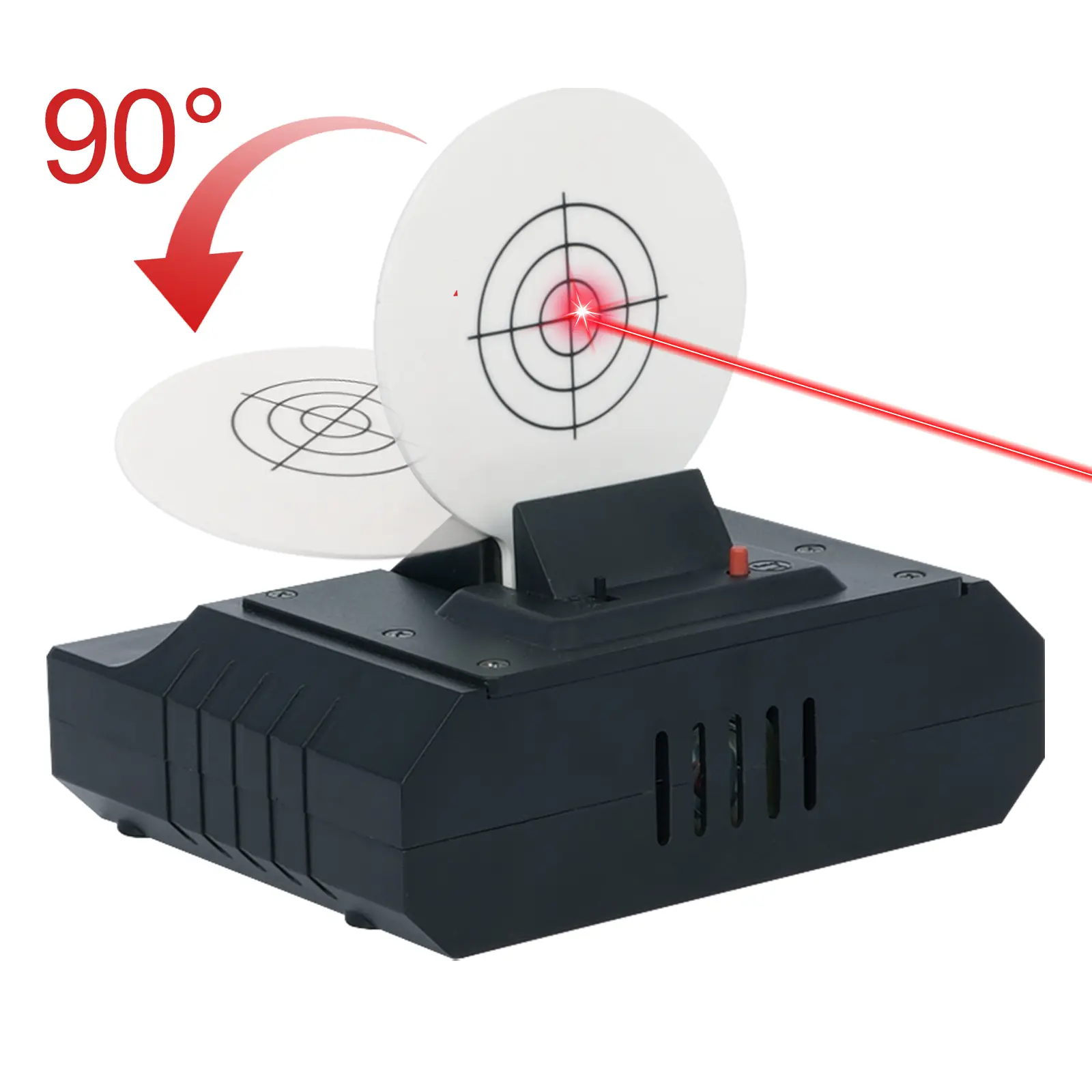 Electronic Auto-Reset Target for Beginners and Experts, Compact Portable Soft-Ball System for Indoor Dry-Fire Training with Audible Feedback, Auto-Reset Function, Portable Target, Dry-Fire Training System