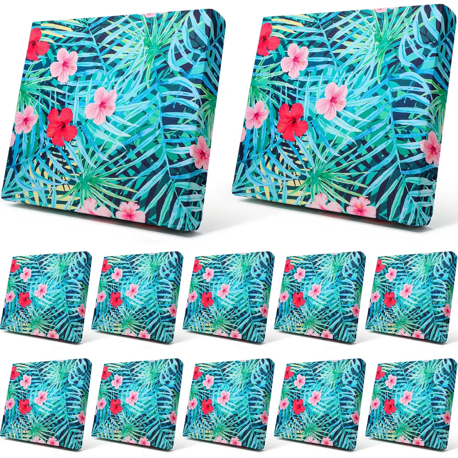 12 Pcs Palm Leaf Floral
