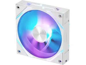 MSI MPG EZ120 ARGB WHITE-1W Fan - 120mm ARGB Fan, Fluid Dynamic Bearing with Extra nut Fixing, Mystic Light & Cooling Wizard Support with MSI motherboards, 1900RPM, 2 Years Warranty