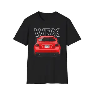Subaru WRX STI VA Chassis Rear Red Car Graphic T-shirt Sweatshirt Hoodie