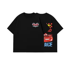 Fast Racing Car Cartoon Shirt, Classic Speed Driver Graphic Tee, Motorsport Fan Gift, Unisex Cotton Gildan Shirt