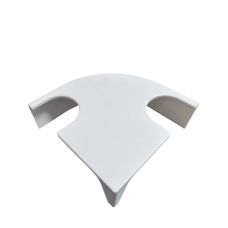 Aquarium Underground Two Hole Corner Cave Viewing Fish & Shrimp Tunnel Undergravel Hide Decor for Corydora Catfish Kuhli Loach Pleco Betta Fish Qita11