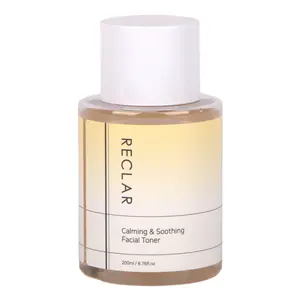 RECLAR Calming & Soothing Facial Toner 200ml - Korean Skincare, Aloe Vera, BHA, Centella Asiatica, Hyaluronic Acid, Allantoin, Hydrating