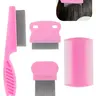 4pcs Scalp Lice Comb Set, Fine-Tooth Dandruff Removal Comb, Dandruff Remover Comb, Multi-Functional Hair and Scalp Cleaning Tool, Styling Brush, Hair Care Tool