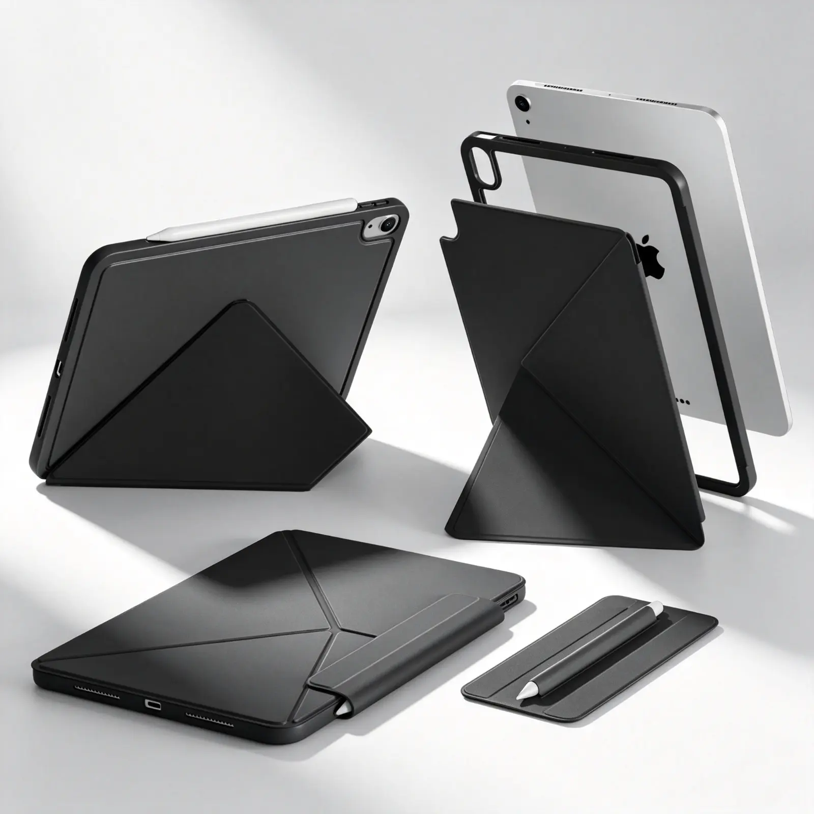 Case for iPad Air 11 inch (M3/M2,2025/2024),Air 5th/4th Gen (2022/2020) 10.9 inch,(A16) 11th/10th Gen 11/10.9 inch (2025 /2022) with detachable magnetic split structure,and an exclusive pencil sleeve Durable Protection