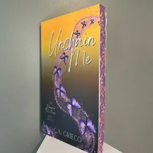 Unchain Me Sprayed Edge copy paperback Book Series Romance Books -signed