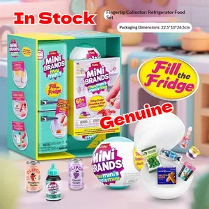 Newl ZURU Mini Refrigerator  Series Blind Box Mystery Box Play House Toy Decor Kid Toys Gifts
