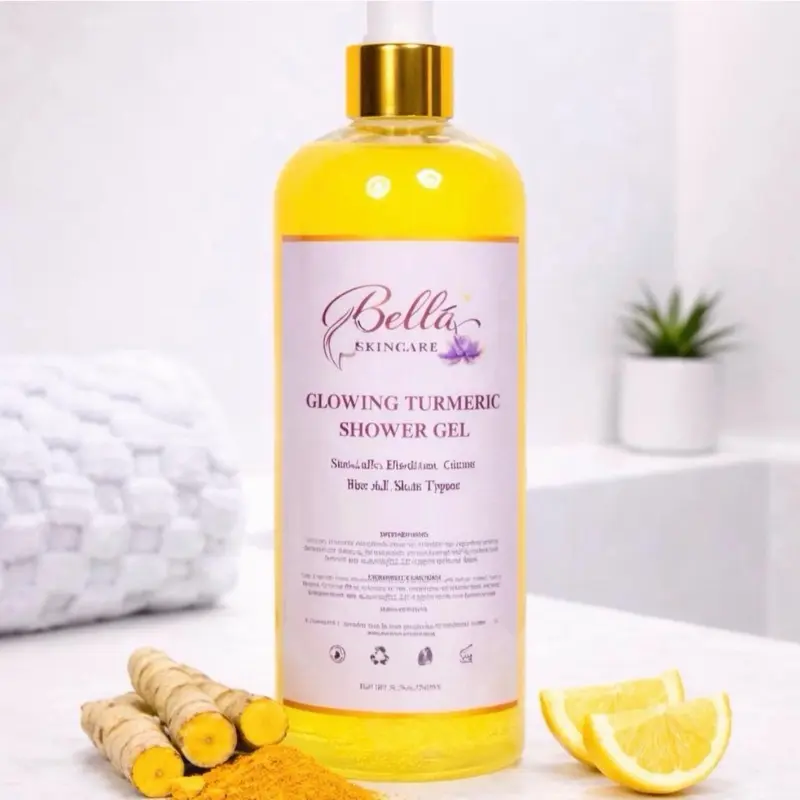 Bella Turmeric Shower Gel, 500ml, 1pc