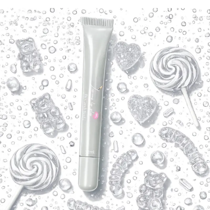 Pure Trouble (Clear Glitter) LUSCIOUS LONG LASTING  LIP GLOSS TINT BY CANDY RED