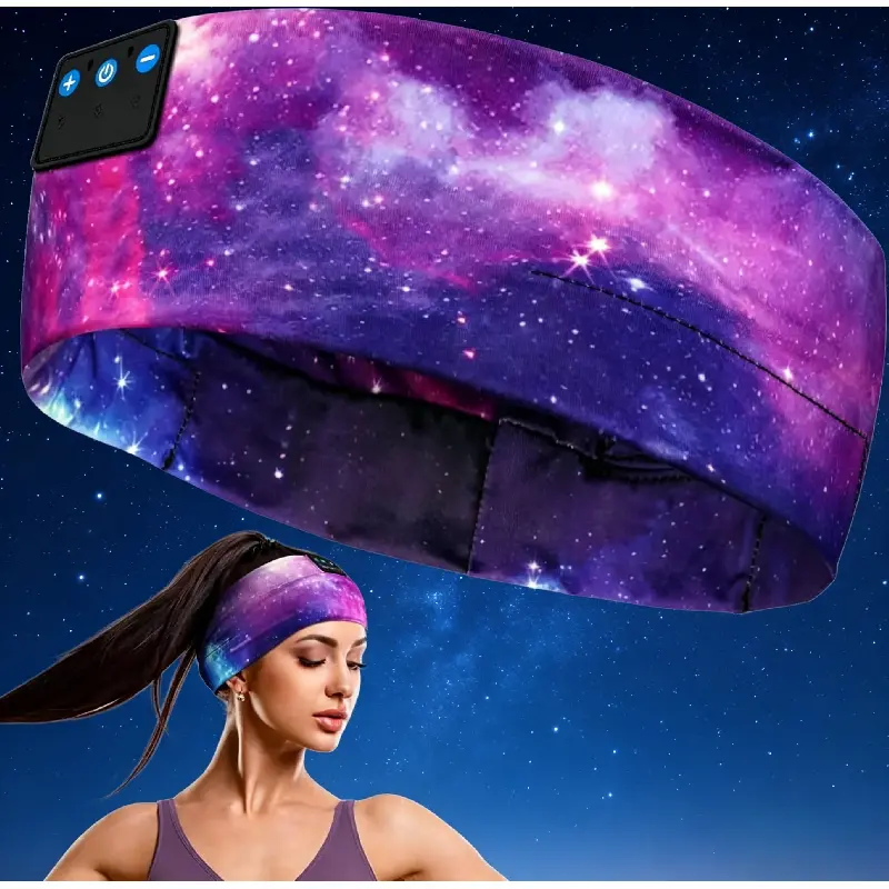 Sleep headphones Bluetooth headband, wireless sleep headband headphones with slim high-definition stereo speakers, perfect for side sleepers, sports, yoga, and travel Set
