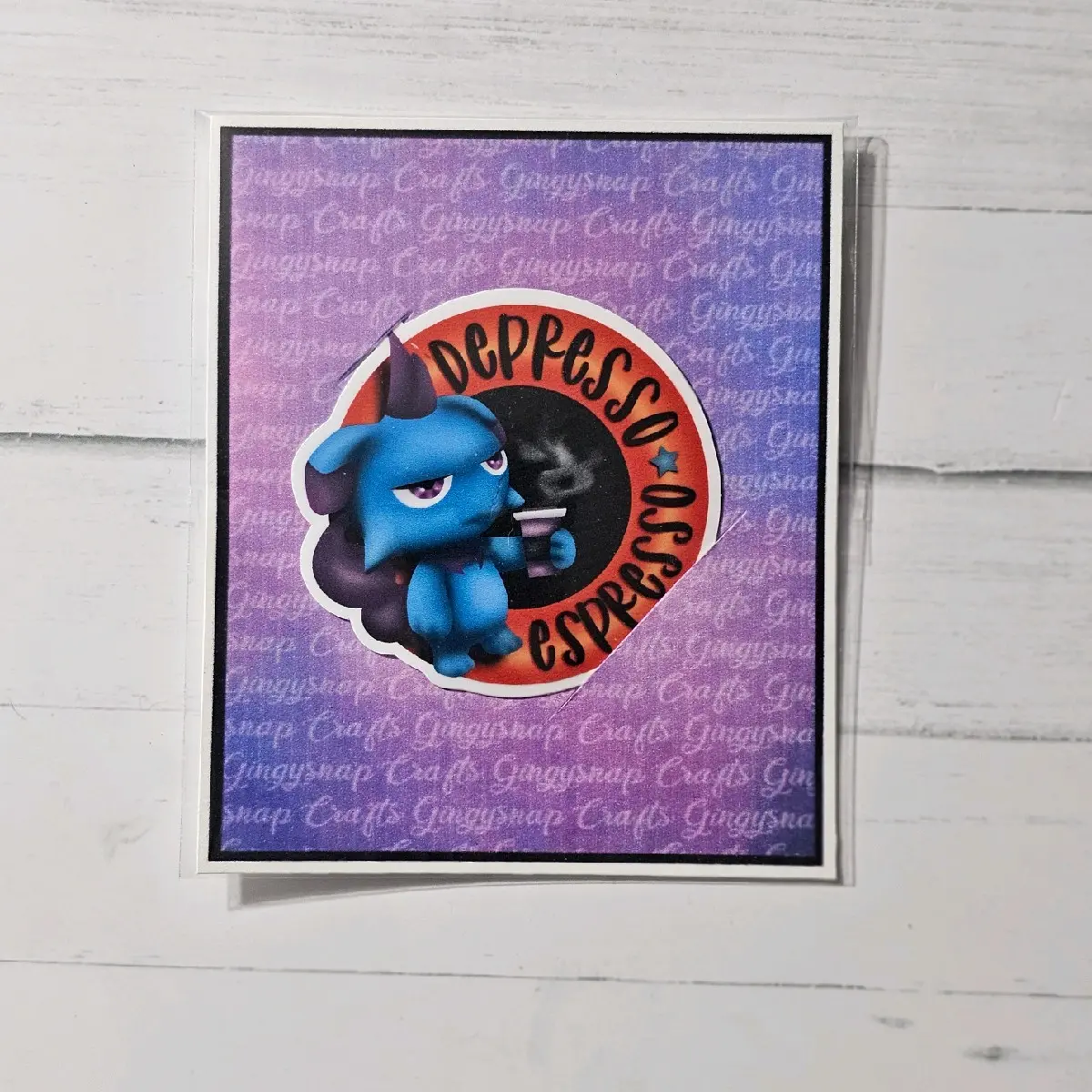 Depresso Espresso Sticker