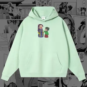 MaoMao and Jinshi Funny Embroidered Hoodie | The Apothecary Diaries Inspired