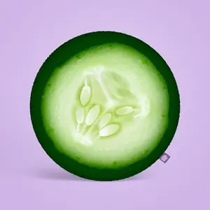 All About Vibe Cucumber Custom Shape Pillow Soft Huggable Plush Fabric Vibrant Detailed Print Perfect for Any Space Gift Ready