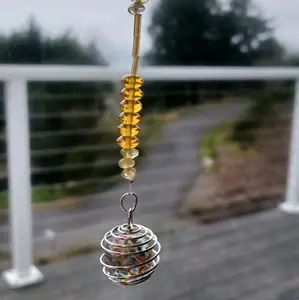 handmade marble suncatcher