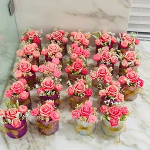 Mini bouquet candles Decoration