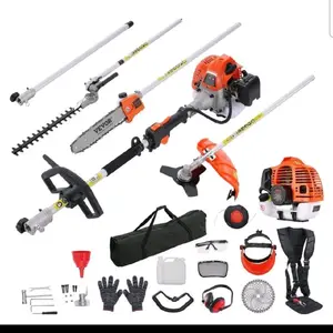 Vestor Weed Eater - Complete Set with Accessories, including Chainsaw, Hedge Trimmer, and more